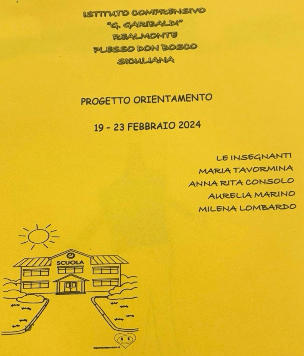 ORIENTAMENTO 19 – 23 FEBBRAIO 2024