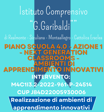 Piano scuola 4.0 – Ambienti di apprendimento innovativi